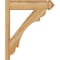 Ekena Millwork Olympic Rough Sawn Arts and Crafts Outlooker, Western Red Cedar, 6"W x 22"D x 26"H OUT06X22X26OLY03RWR - alternate 4